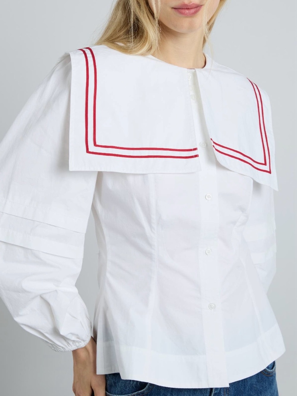 Damson Madder Elise Sailor Top